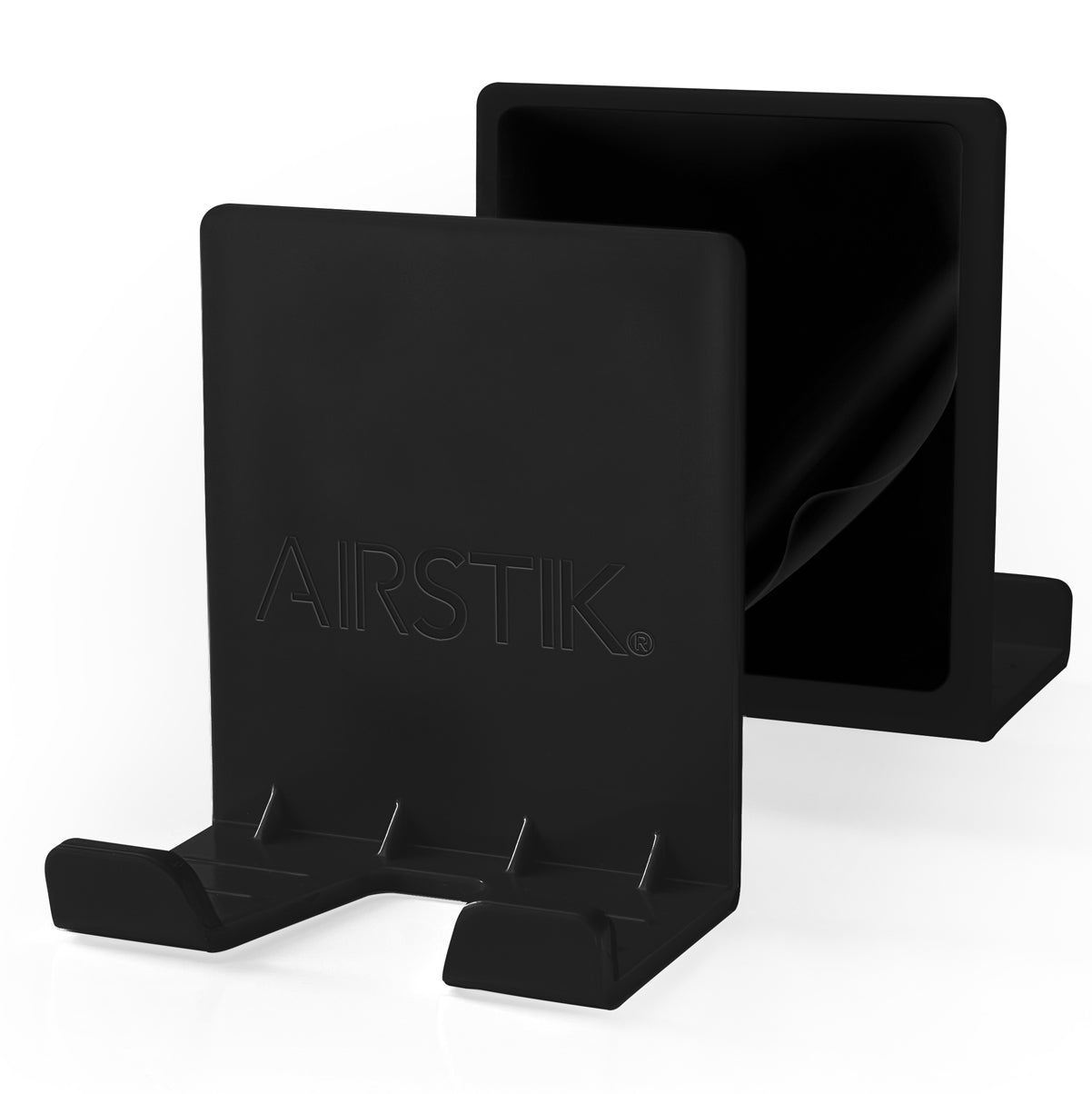 AIRSTIK 通用手机和 iPad 支架,适用于玻璃镜淋浴安装支架 - 防水且美国制造