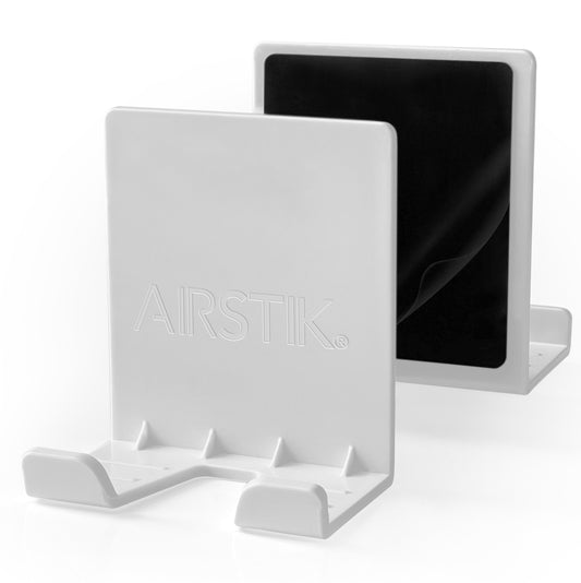 AIRSTIK 通用手机和 iPad 支架,适用于玻璃镜淋浴安装支架 - 防水且美国制造